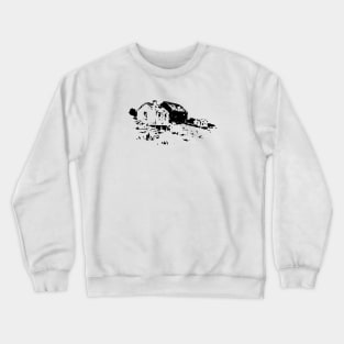 seaside house Crewneck Sweatshirt